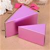 50PZ FETTE CREARE TORTA BOMBONIERA PORTACONFETTI SCATOLA CONO CONI Colore Rosa
