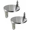 LINPH Cerniere Cromate ad Espansione Compatibile con Sedile Primula Linph