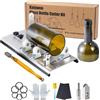 Kalawen Kit taglia bottiglie di vetro professionale Base taglio sezione per fai da te