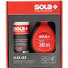 SOLA Tracciatore a filo con polvere rossa SOLA CLKS 30M SET OFFERTA EDILIZIA PROFESSI