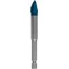 Bosch Professional 1x Punte Expert HEX 9 HardCeramic per Tegole, Piastrelle, dia