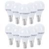 OPTONICA Lampadina LED Goccia E14 8,5Watt Resa 60Watt Risparmio Energetico 6000K Pezzi 10