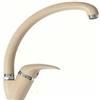 LEOVIN MISCELATORE RUBINETTO LAVELLO CANNA CURVA SABBIA CUCINA BEIGE SABBIATO