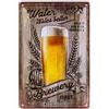 Nostalgic-Art Targhe Vintage, Water Tastes Better - Idea regalo per amanti della