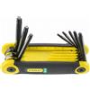 Stanley SET CHIAVI TORX 8 PZ.