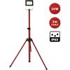 VELAMP PROIETTORE A LED 20W 6500K CON TREPPIEDI IN ALLUMINIO FARO FARETTO CON SUPPORTO