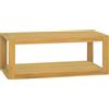 vidaXL Mobile da Bagno a Parete 90x45x35 cm in Legno Massello di Teak