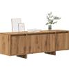 vidaXL Mobile Porta TV Rovere Artigianale 120x30x40,5 cm Multistrato