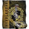 LOGOVISION Harry Potter Harry Potter House Crest Hufflepuff Coperta super morbida al tatto