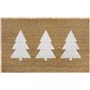 Hanse Home Zerbino in cocco per interni, colore naturale, in cocco, con alberi d