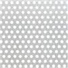 Alberts 497354 - Set di 2 lamiere forate, in alluminio naturale, 200 x 1000 x 0,