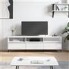 vidaXL Mobile Porta TV Bianco 150x30x44,5 cm in Legno Multistrato