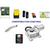 DIEFFEMATIC KIT CROMO 24V AUTOMAZIONE PER CANCELLO BATTENTE INTERRATO SI ADATTA A CAME FROG
