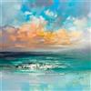 Scott Naismith WDC101321 - Tela Stampata, 40 x 40 cm, Motivo: Le acque delle Ebr