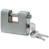 Corbin LUCCHETTO ANTISCASSO CORAZZATO YALE/CORBIN OTTONE ACCIAIO CROMATO CHIAVI 2 M...