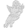 Nellie's Choice Fustella natalizia a forma di angelo, 4,9 x 5,7 cm, accessori pe