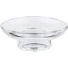GROHE Start QuickFix, Portasapone di ricambio in vetro, dimensioni 110 mm, 41182