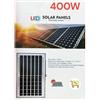 LEOVIN Plafoniera a Led 400W Circolare con sensore pannello solare 9000 mAh
