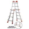 Gierre SCALA MULTIFUNZIONE TELESCOPICA PEPPINA EN 131 6+6 g. ap. cm.586h. cm.66x24x1...