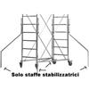 Marchetti TRABATTELLO GRIM STAFFE STABILIZZATRICI EU 75- - n.4 staffe - 1 pezzi MARCHETTI