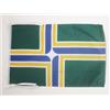 AZ FLAG BANDIERA PORTLAND CITY 45x30cm - BANDIERINA OREGON - USA 30 x 45 cm cordicelle -