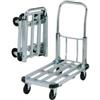 ALTE Carrello Portatutto a 4 Ruote Pieghevole Allum. Acciaio Portata 150 kg Alte
