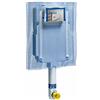 Geberit CASSETTA DI RISCIACQUO DA INCASSO GEBERIT SIGMA 8 CM 6/3 LITRI PER VASI WC