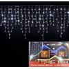 Tenda Luminosa Natalizia 3mtx70x30cm flash bianco/freddo/ prolungabile 100led