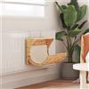 vidaXL Cuccia per Gatti con Cuscino Giacinto d'Acqua 37x20x20 cm