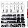 Lyeteung 600 Pezzi 24 Misure O-Ring Assortimento Kit, Gomma Nitrile Guarnizione O-Ring Ki