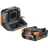 AEG KIT ENERGY BATTERIA E CARICABATTERIA 'SET L1820S' AEG 18V 2,0Ah - AEG POWERTOOLS