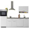 Avanti Trendstore Cucina completa SAMPEYRE in laminato senza elettrodomestici, LAP 260x220x60 cm