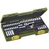 Proxxon 23280 - Set chiavi a tubo, 1/4", 49 pezzi