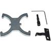 KS Tools 400.4125 Serie di utensili per messa in fase motore per Ford / Volvo, 4