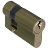 CISA MEZZO CILINDRO SAGOMATO 08031 LOGO OTTONE CHIAVI 3 MM 40 30+10