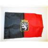 AZ FLAG BANDIERA VALLE D'AOSTA CON STEMMA 45x30cm - BANDIERINA VALDOSTANA - REGIONE ITAL