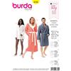 burdastyle Burda 6740 Bianco Robe Modello