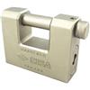 CISA LUCCHETTO RETTANGOLARE IN ACCIAIO CON CHIAVE LIM CISA 84 mm - CISA