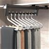 Aresvrgo Portapantaloni Estraibile,Appendiabiti Estraibile per Armadio 25-61CM Risparmia