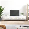 vidaXL Mobile Porta TV Bianco 150x36x30 cm in Legno Multistrato