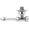 VALSIR Kit Rubinetto D'arresto Cromo per Cassetta Corallo 3 Valsi ½ x 10