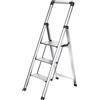 KASART SCALA SGABELLO ALLUMINIO 3 gradini H.128 KASART SUPER LEGGERA CASA PROFESSIONALE