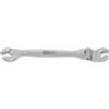 KS Tools 518.0392 CHROMEplus chiave poligonale a due bocche con snodo, 24 mm,ape