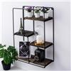 Hanah Home CM-006-SRK, Spruce Wood, Noce Nera, Taglia Unica