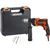 BLACK+DECKER B+D TRAPANO C/PERCUSSIONE BEH850K-QS 850W- 1,0 pz