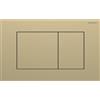 Geberit PLACCA DI COMANDO GEBERIT SIGMA 40 SQUARE ACCIAIO INOX OTTONE SPAZZOLATO
