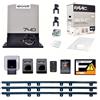 FAAC DELTA 2 KIT 740 3 METRI CREMAGLIERA NYLON AUTOMAZIONE CANCELLO SCORREVOLE