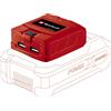 Einhell TC-CP 18 Li USB-Solo Adattatore USB a batteria Power X-Change (18 V, USB