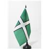 AZ FLAG BANDIERA DA TAVOLO CONTEA DI DEVON 21x14cm - PICCOLA BANDIERINA COUNTY OF DEVON