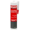 BISAN Sigillante silicone nero 1600°C 310ml colla silicone ad alta temperatura E3v